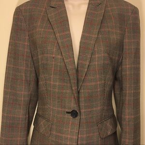 Express Plaid Blazer Jacket